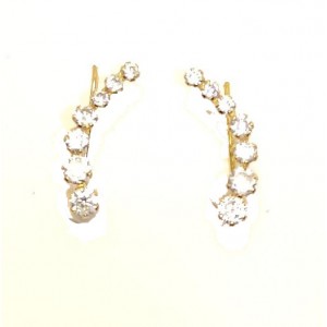 Pendientes Oro Trepadores