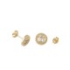 Pendientes Oro Circonita