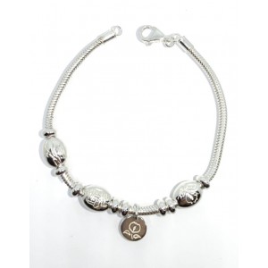 Pulsera de Granada en plata de 1ª Ley