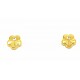 Pendientes Oro 18 KILATES Flor