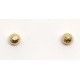 Pendientes Oro 18 KILATES Bola Tallada