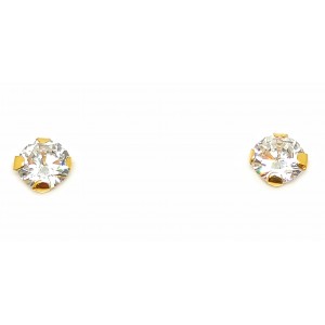 Pendientes Oro de 18 Kilates Circonitas