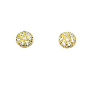 Pendientes Oro 18 KILATES Circonitas