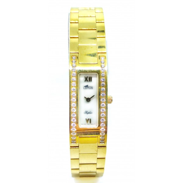 Reloj Oro de 18 Kilates Lotus Mujer