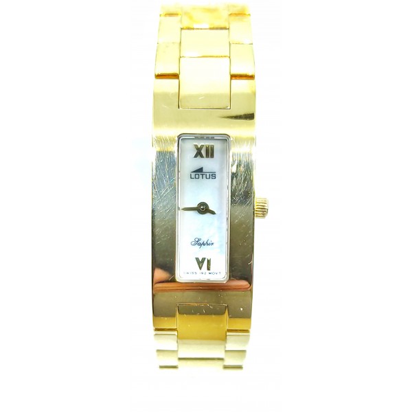 Reloj de Oro de 18 Kilates Lotus Mujer