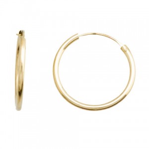 Pendientes de Oro de 18 Kilates Aros