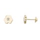 Pendientes Oro 18 Kilates Trebol