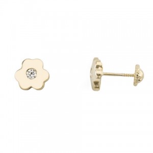 Pendientes Oro 18 Kilates Trebol