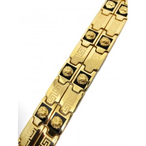 Pulsera Oro 18 Kilates con Leones