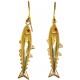 Pendientes Oro de 18 Kilates  Pescaditas