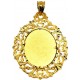 Colgante de Oro 18 KILATES Placa Oval