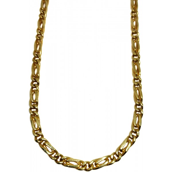 Collar Oro 18 Kilates Eslabones 1 x 1