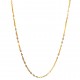 Cadena Oro de 18 Kilates 45 Cm
