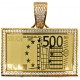 Colgante de Oro 18 KILATES Billete de 500