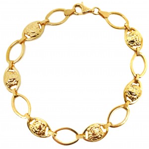 Pulsera Oro 18 Kilates Medusa