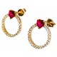 Pendientes de Oro 18 Kilates Corazones