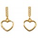 Pendientes de Oro 18 Kilates Corazones