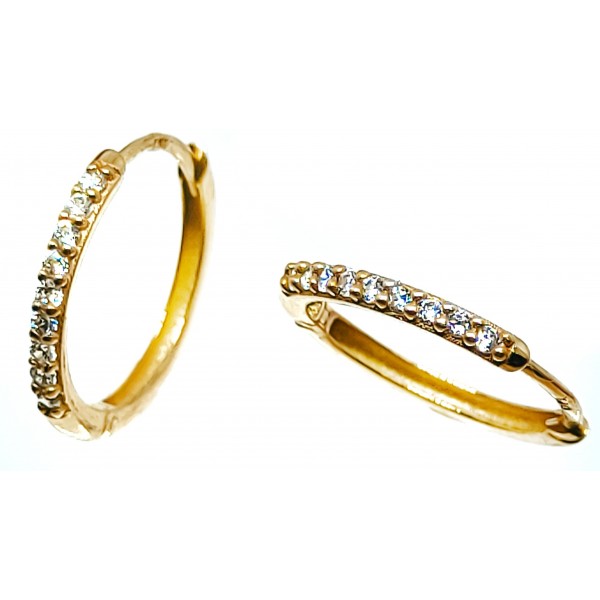 Pendientes de Oro 18 kilates Aros