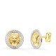 Pendientes de Oro 18 Kilates Medusa
