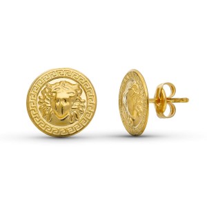 Pendientes Oro de 18 Kilates Greca