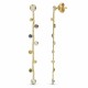 Pendientes de Oro 18 kilates Largos