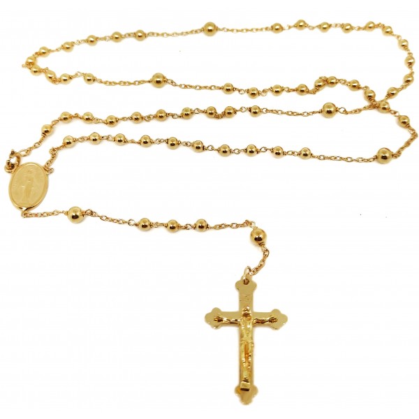 Rosario de Oro 18 Kilates
