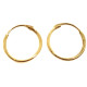 Pendientes Aros de Oro de 18 Kilates