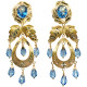 Pendientes Oro de 18 Kilates Mantilla