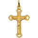 Cruz de Oro 18 Kilates Tallada con Cristo