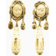 Pendientes Oro de 18 Kilates Mantilla Alhambra