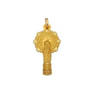 Medalla Oro Virgen Del Pilar
