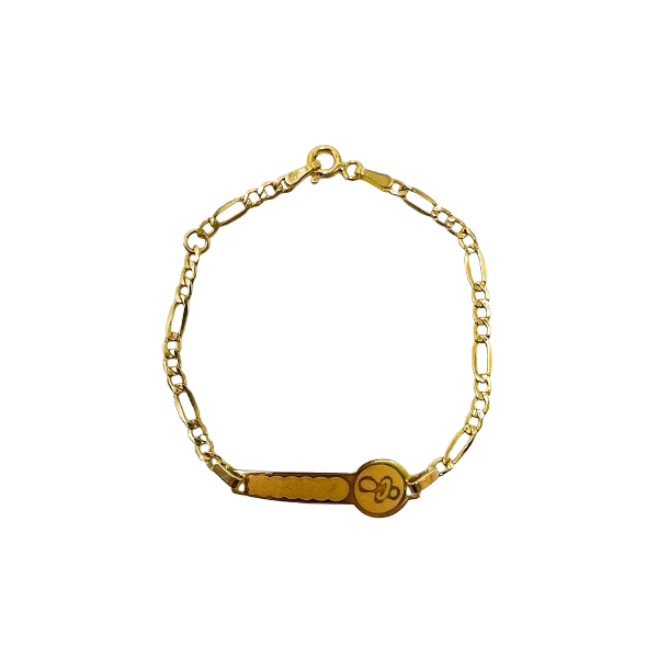 Pulsera de Oro Esclava Niño/Niña