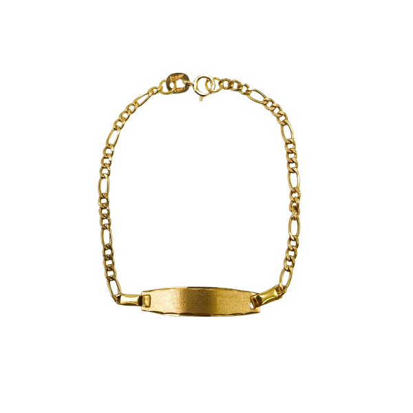 Pulsera de Oro de 18 Kilates Esclava Bebe