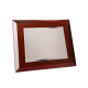 Placa Homenaje Madera - Aluminio