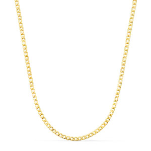 Cadena de Oro de 18 Kilates 60cm Barbada