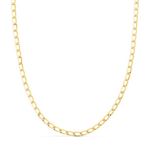 Cadena de Oro de 18 Kilates 60cm Bilbao
