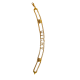 Pulsera de Oro de 18 Kilates Nombre VICKY