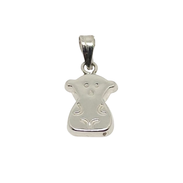 Colgante Oro Blanco 18 KILATES