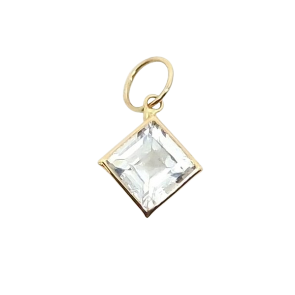 Colgante Oro 18 KILATES Circonita