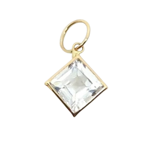 Colgante Oro 18 KILATES Circonita