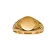 Sortija de Oro de 18 Kilates Sello Cadete