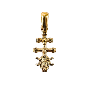 Cruz de Oro de 18 Kilates Caravaca