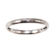 Alianzas de Oro Blanco de 18 Kilates y Diamante 2.5mm