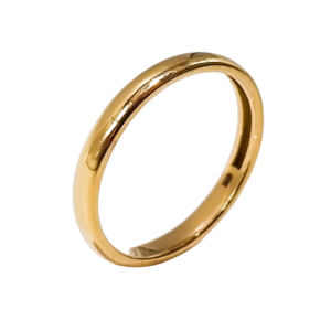 Alianza de Oro de 18 Kilates 3mm