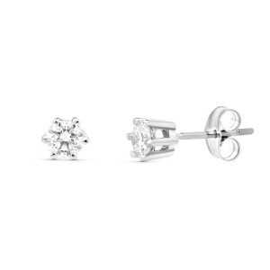 Pendientes de Oro de 18 Kilates y Diamantes