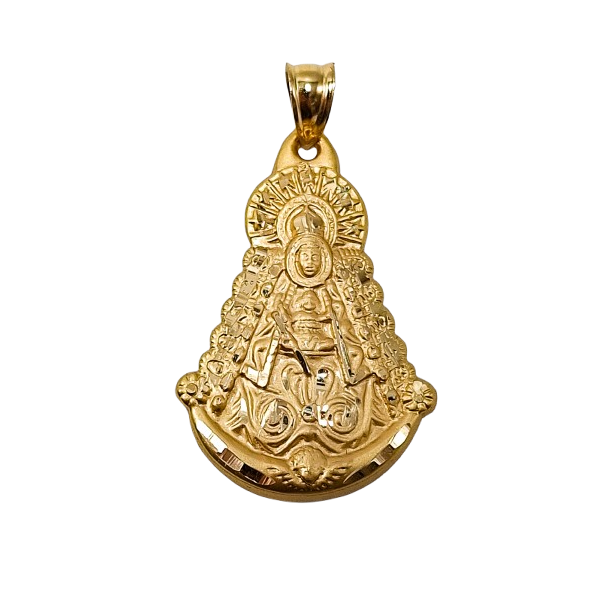 Medalla de Oro de 18 Kilates Virgen Rocío Medalla de Oro de 18 Kilates Virgen Rocío