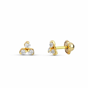 Piercing de Oro de 18 Kilates Oreja