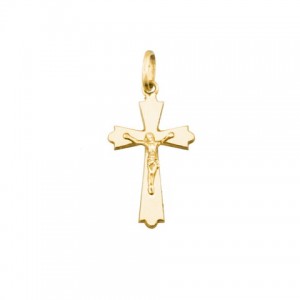 Cruz de Oro 18 KILATES Plana